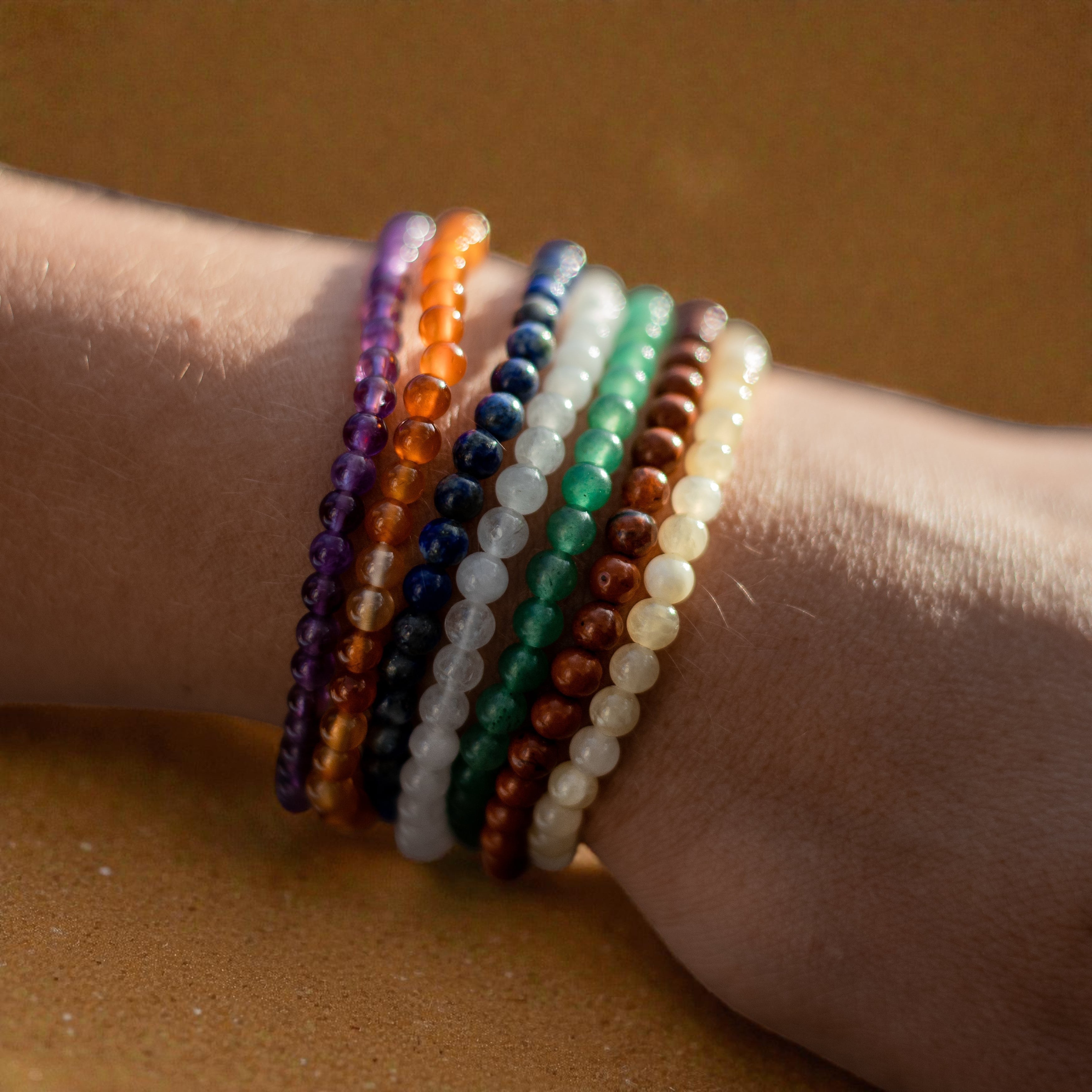 ATELIER-TIBET – Ensemble Ouverture des 7 Chakras en Pierres Naturelles