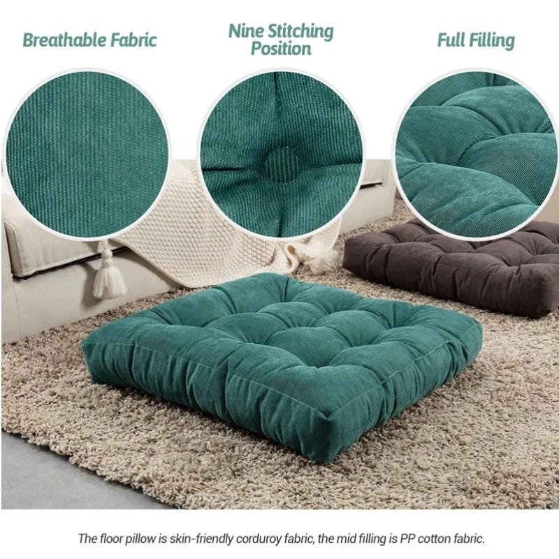 ATELIER-TIBET – Coussin de Yoga “ChakraPad 45 cm” – Support Méditation & Postures Yogiques Ergonomique