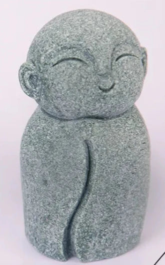 ATELIER-TIBET Statue Japonaise Mini Bouddha en Pierre | Décoration Zen & Méditation
