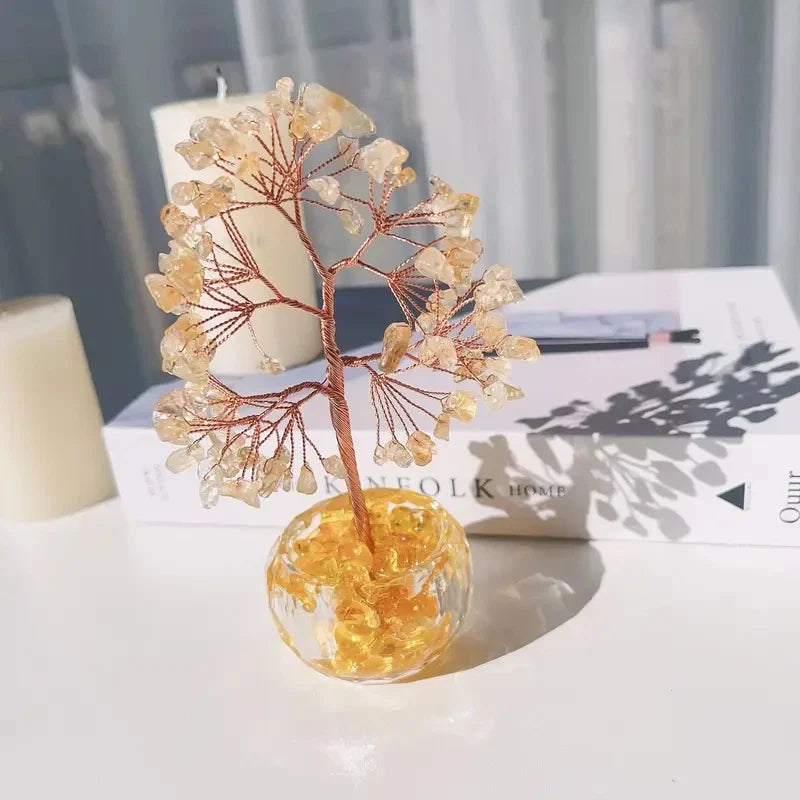 ATELIER-TIBET – Arbre Bonsaï de Vie en Pierres Naturelles