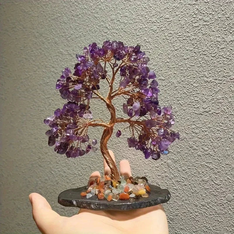 ATELIER-TIBET – Arbre de Vie décoratif en Pierres Naturelles