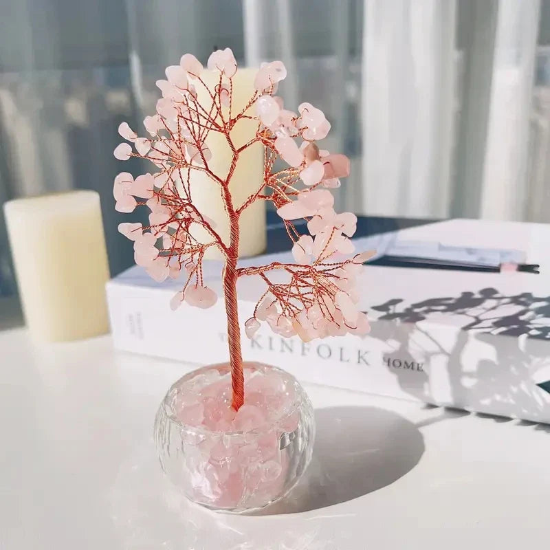 ATELIER-TIBET – Arbre Bonsaï de Vie en Pierres Naturelles