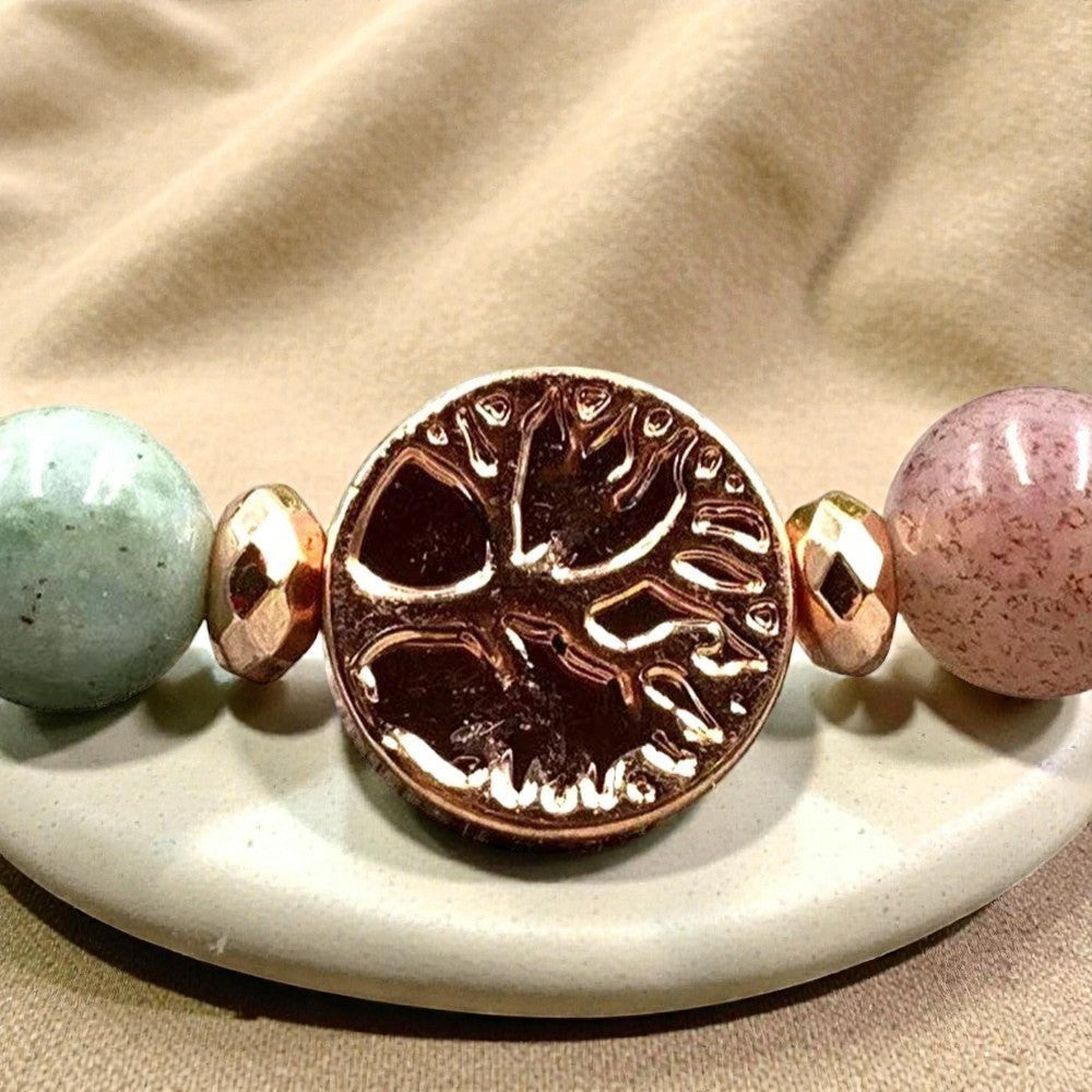 ATELIER-TIBET – Bracelet Équilibre Intérieur en Agate Indienne