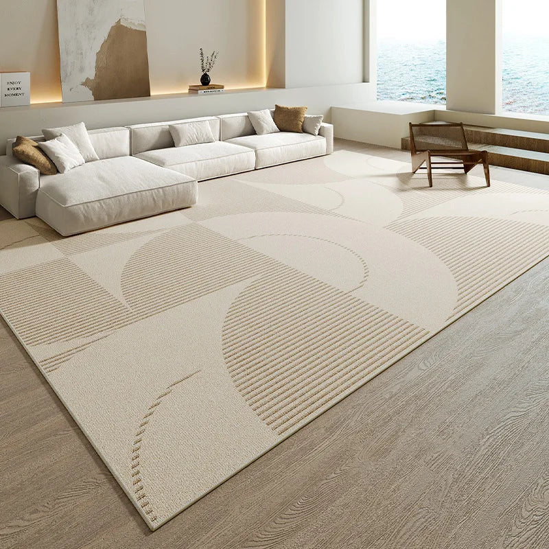 ATELIER-TIBET – Tapis Japonais Rayé en Relief Épaissi