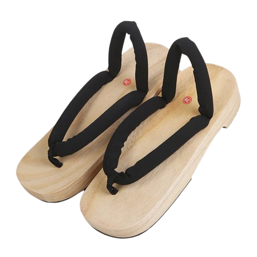 ATELIER-TIBET – Sabot Geta Japonais en Bois & Caoutchouc