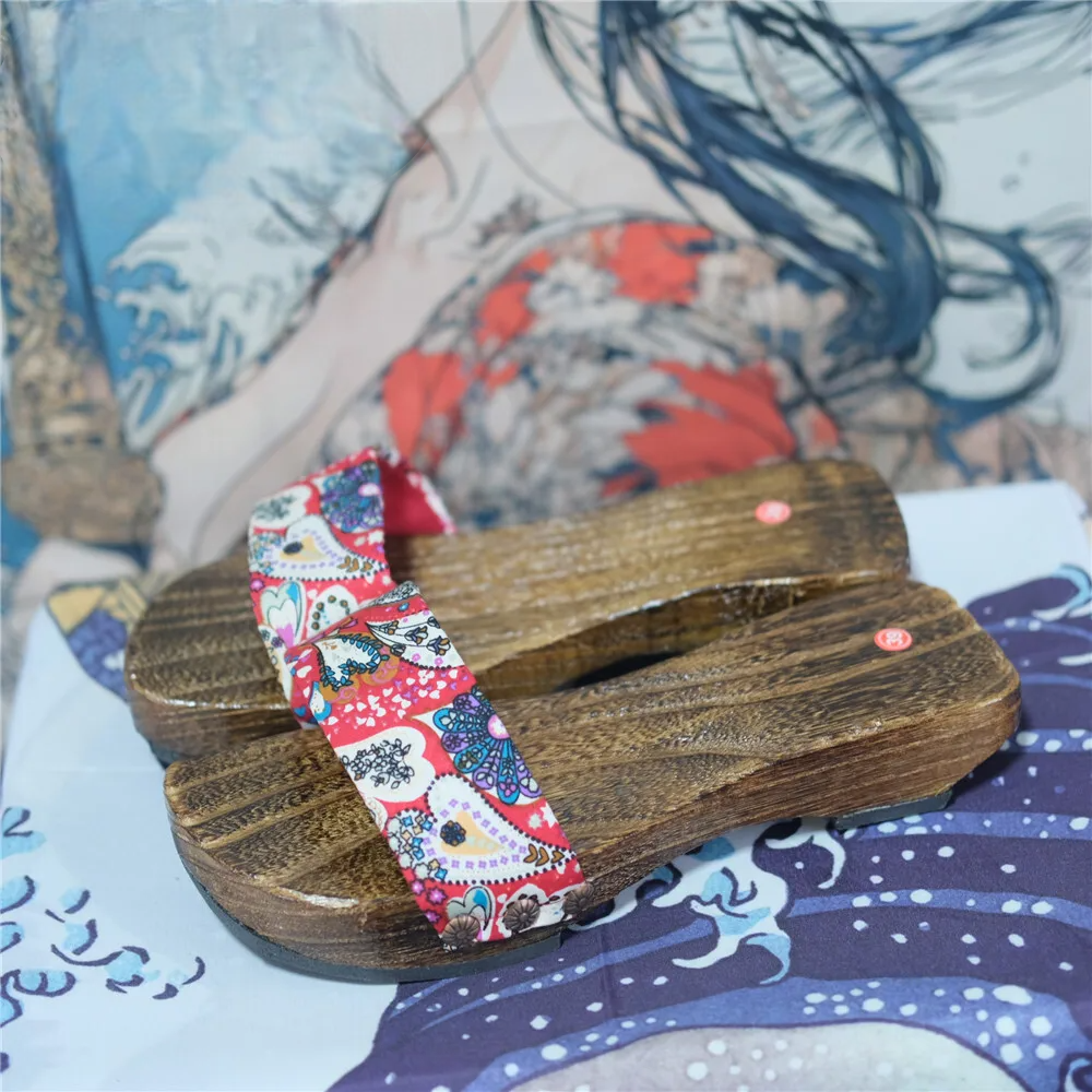 ATELIER-TIBET – Sabot Geta Japonais en Bois & Coton