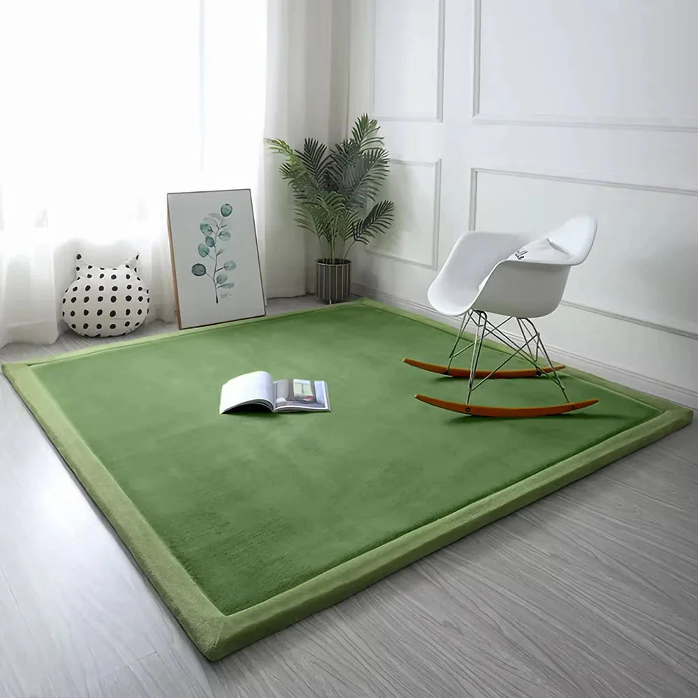 ATELIER-TIBET – Tapis Japonais Long en Velours | Élégance Épurée & Confort Durable