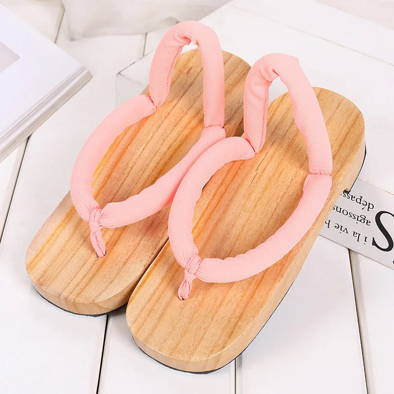 ATELIER-TIBET – Sabot Geta Japonais en Bois & Caoutchouc