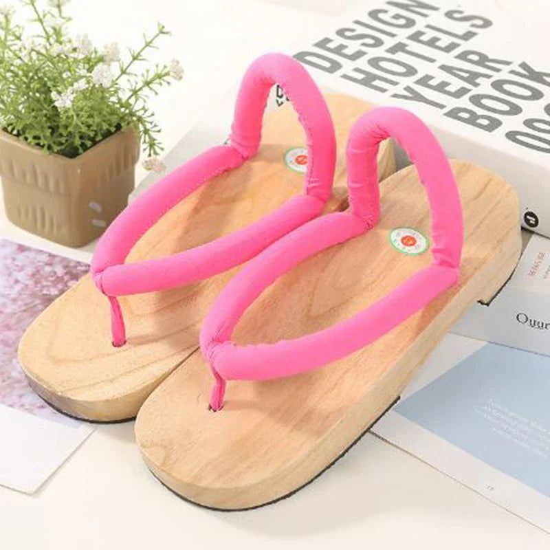 ATELIER-TIBET – Sabot Geta Japonais en Bois & Caoutchouc