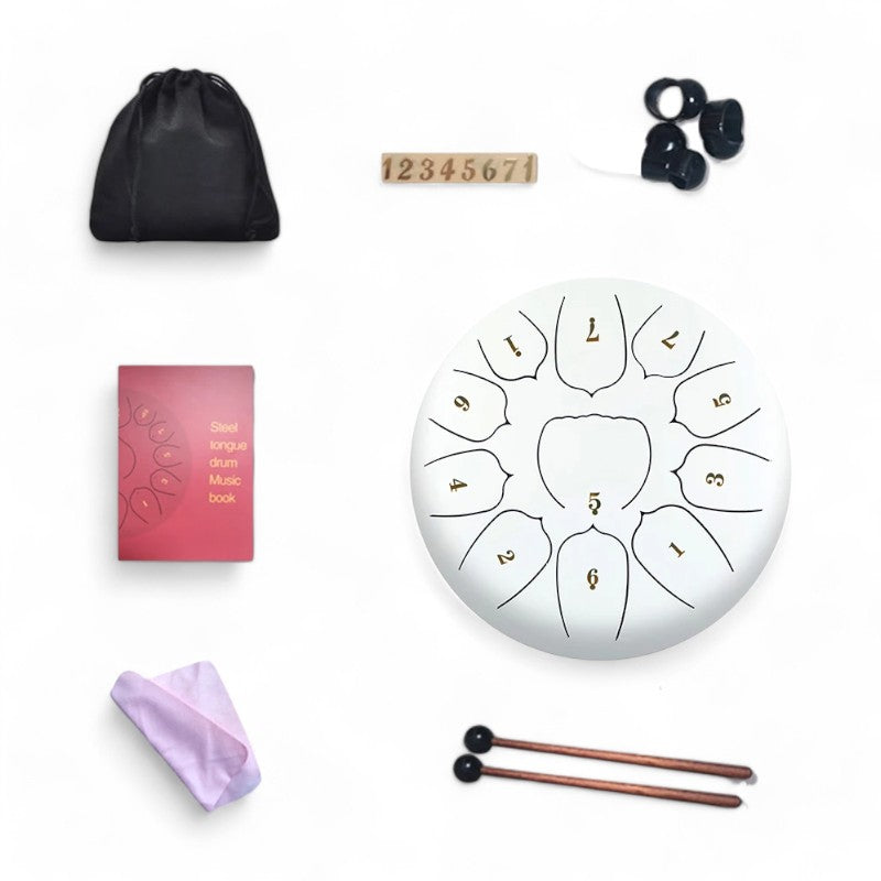 Steel Tongue Drum 11 Notes