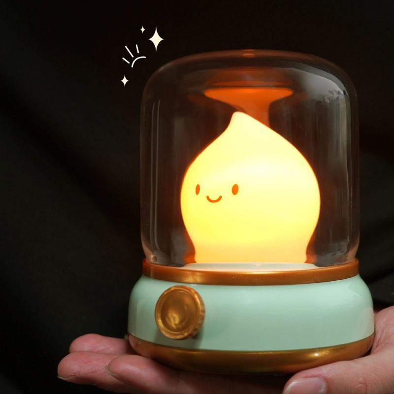 ATELIER-TIBET Veilleuse Flamme Apaisante – Lumière Douce & Ambiance Relaxante