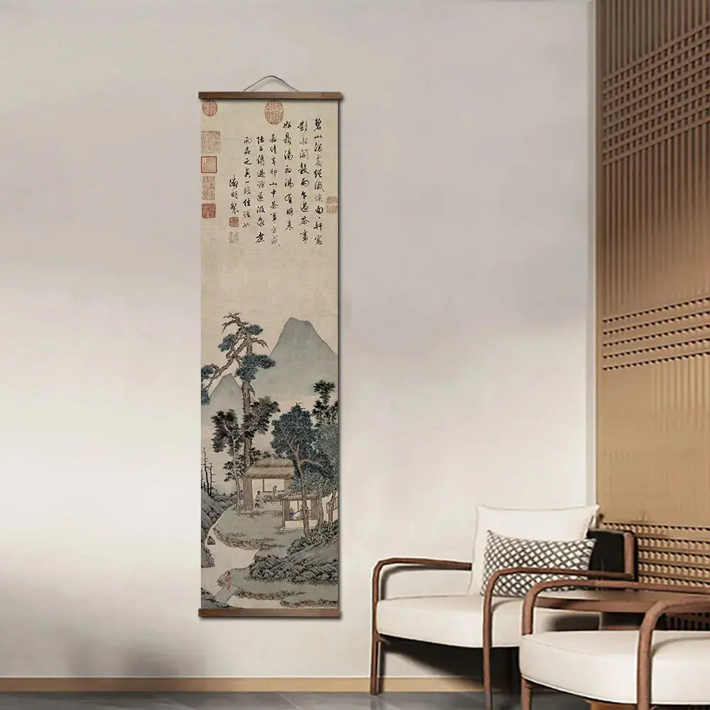 ATELIER-TIBET – Décoration Murale Asiatique Zen aux Paysages Traditionnels