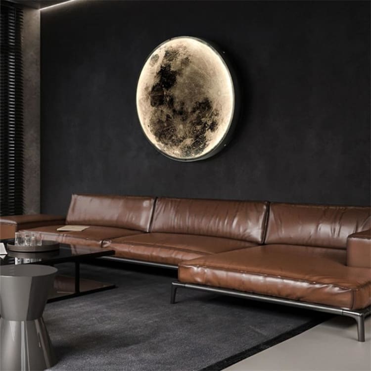 ATELIER-TIBET Applique Murale Lunaire – Lumière Douce & Ambiance Éthérée