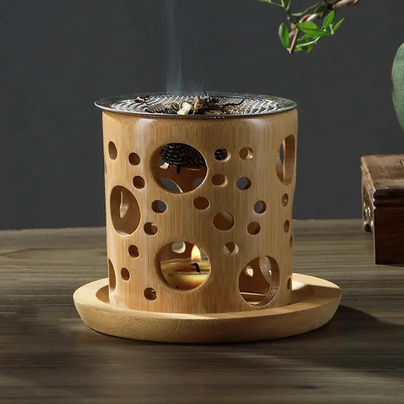 ATELIER-TIBET – Racine Paisible Diffuseur à Chaleur Douce en Bambou