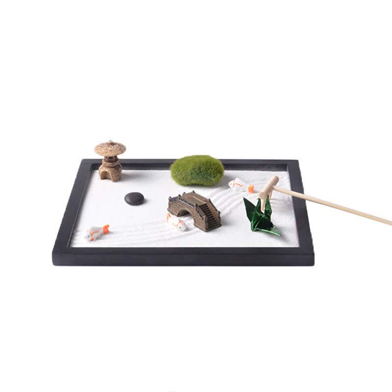 ATELIER-TIBET – Décoration Poisson Koi Zen pour Jardin de Méditation | Sculpture 21,5 cm