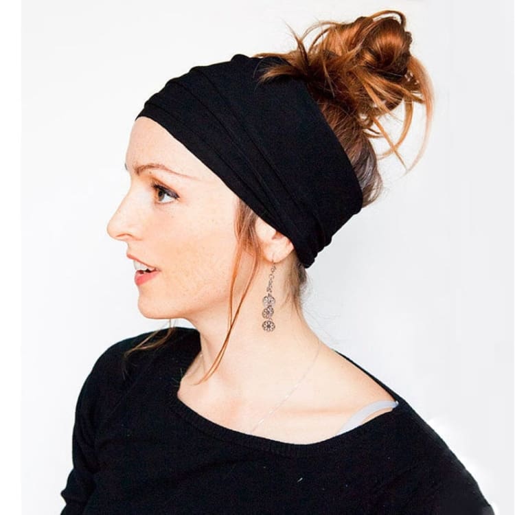 ATELIER-TIBET – Bandeau de Yoga Élastique en Coton & Polyester
