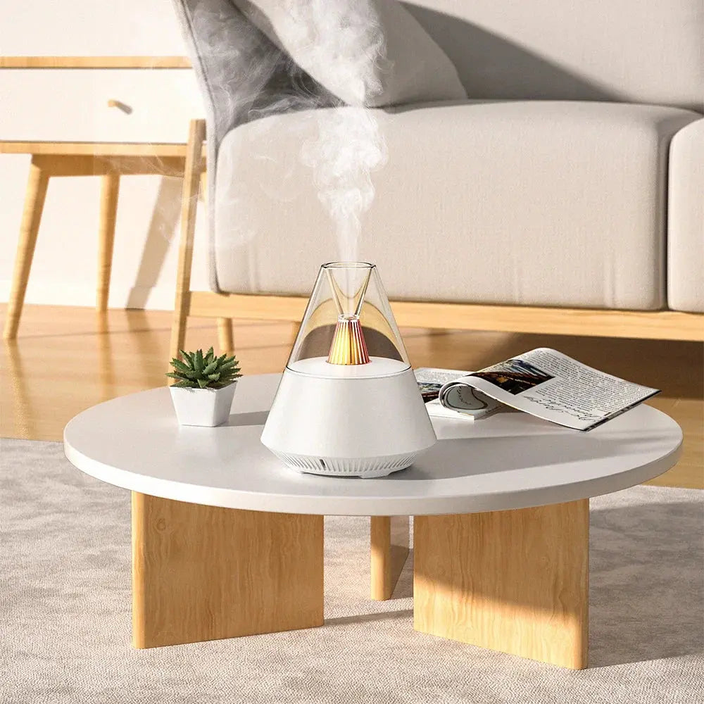 ATELIER-TIBET – Diffuseur d’Huiles Essentielles Effet Flamme avec Télécommande