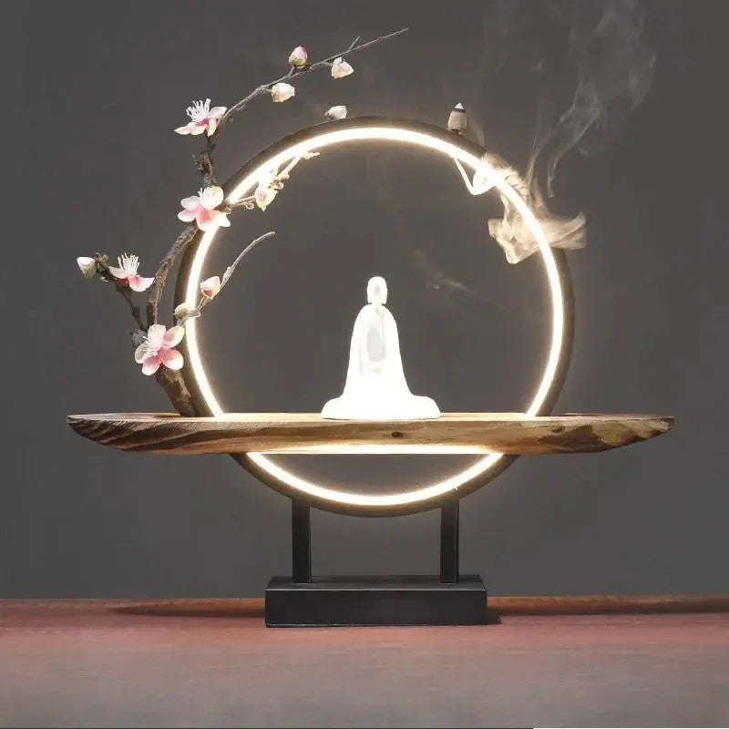 ATELIER-TIBET – Souffle Sakura · Porte-Encens LED Fleur de Cerisier