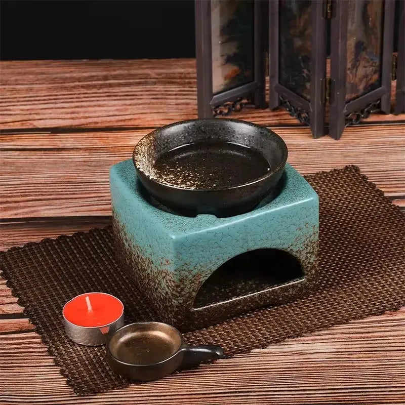 ATELIER-TIBET – Veille Parfumée Lampe Arôme en Céramique Rétro