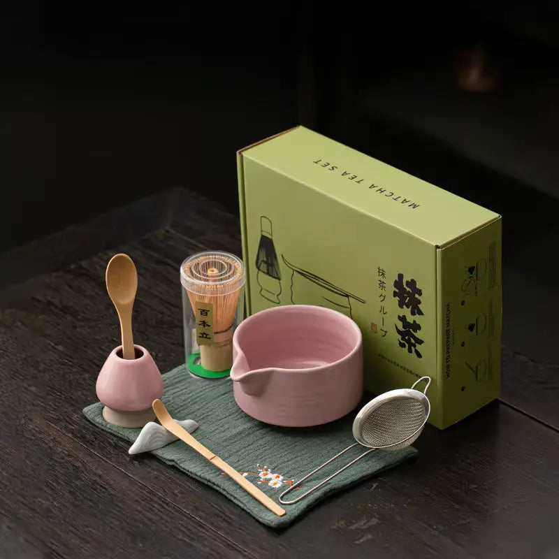ATELIER-TIBET – Coffret de Préparation Matcha Japonais, Élégance & Rituel
