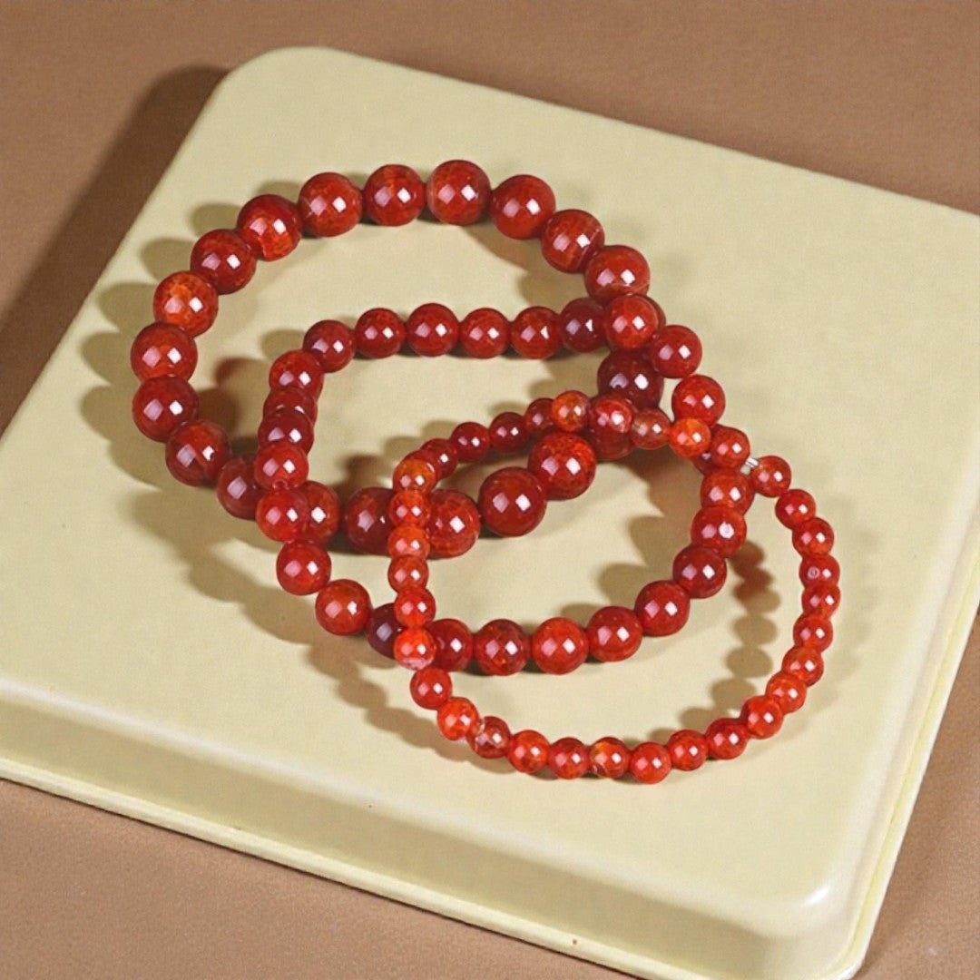 ATELIER-TIBET – Bracelet en Cornaline