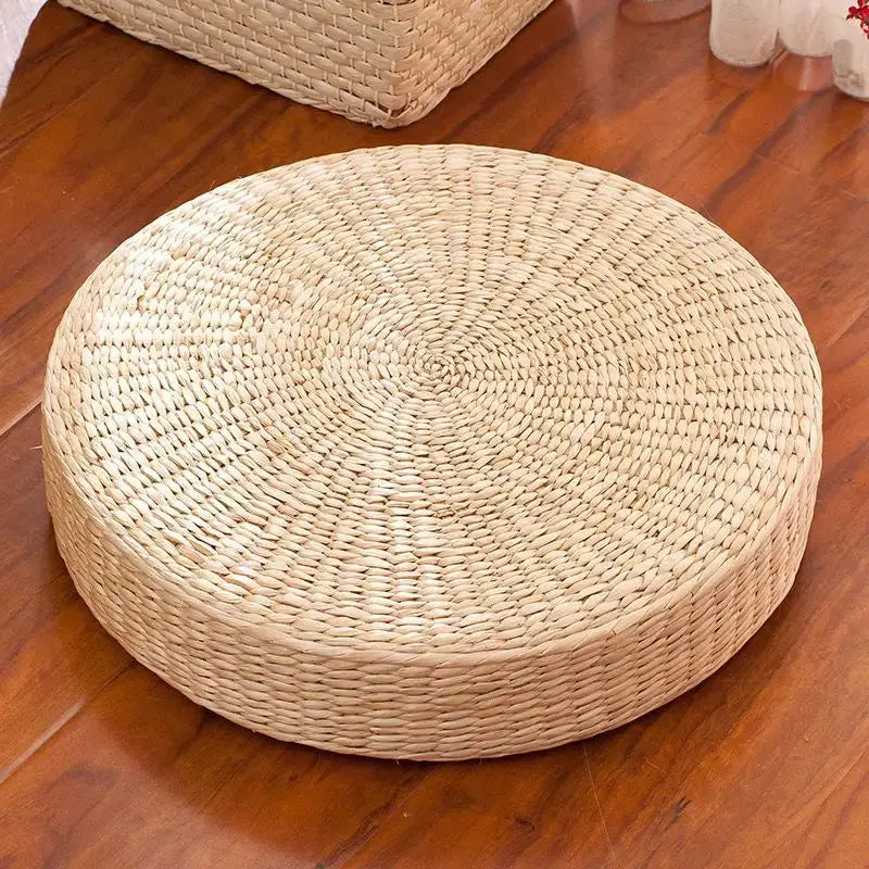 Coussin Tatami Rond Japonais