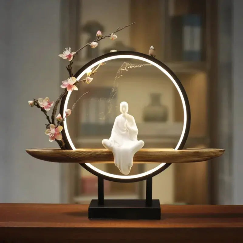 ATELIER-TIBET – Souffle Sakura · Porte-Encens LED Fleur de Cerisier