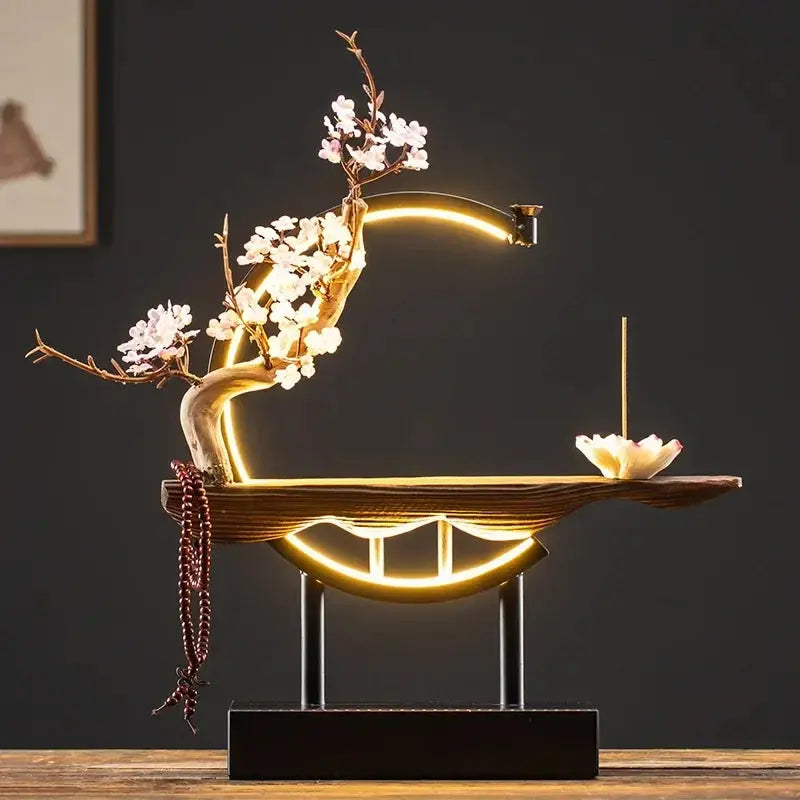 ATELIER-TIBET – Quiétude Intérieure · Porte-Encens Lumineux Zen
