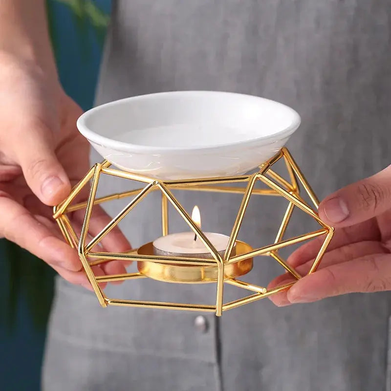 ATELIER-TIBET Ligne Sereine Diffuseur à Chaleur Douce Design Métallique