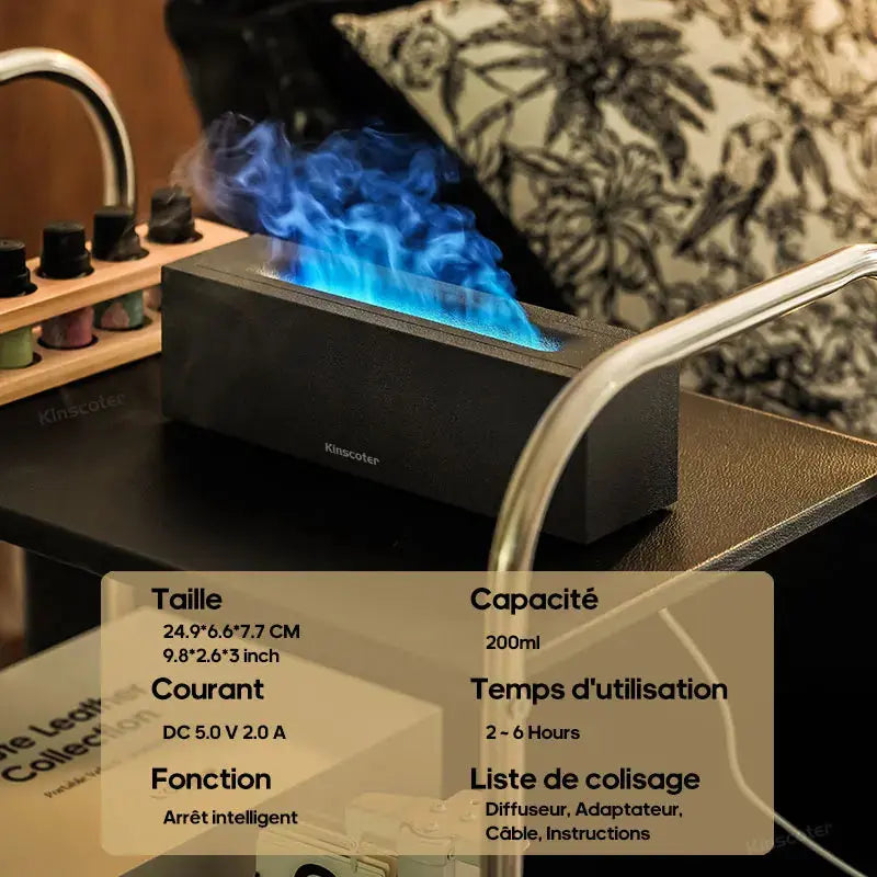 ATELIER-TIBET – Diffuseur d’Huiles Essentielles Effet Flamme
