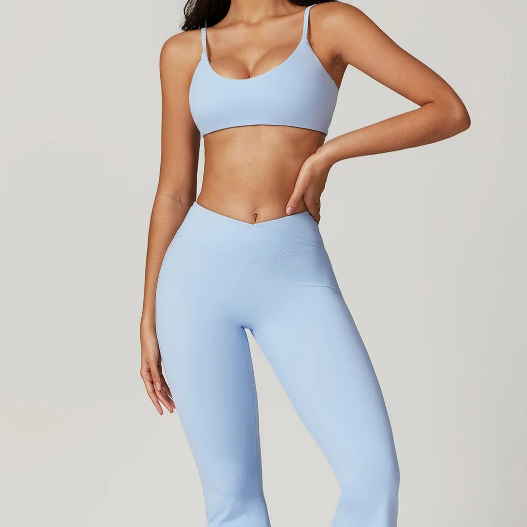 ATELIER-TIBET – Ensemble Yoga Confort Ultime en Nylon & Spandex