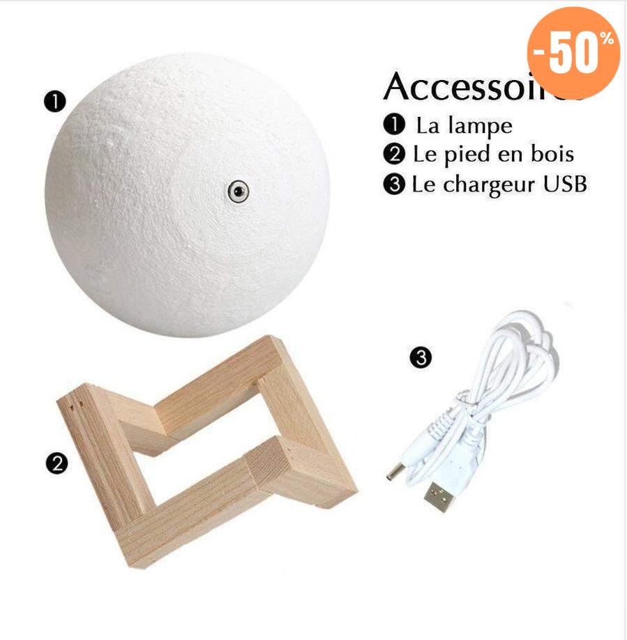 ATELIER-TIBET Exclusivité Lampe Lune 3D