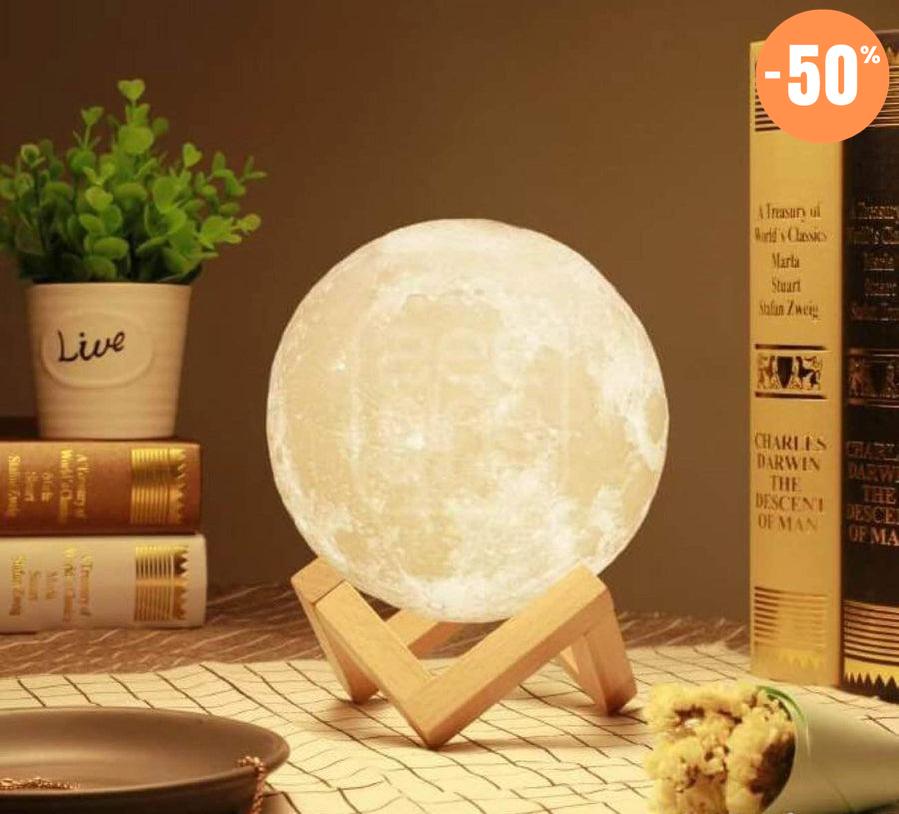 ATELIER-TIBET Exclusivité Lampe Lune 3D