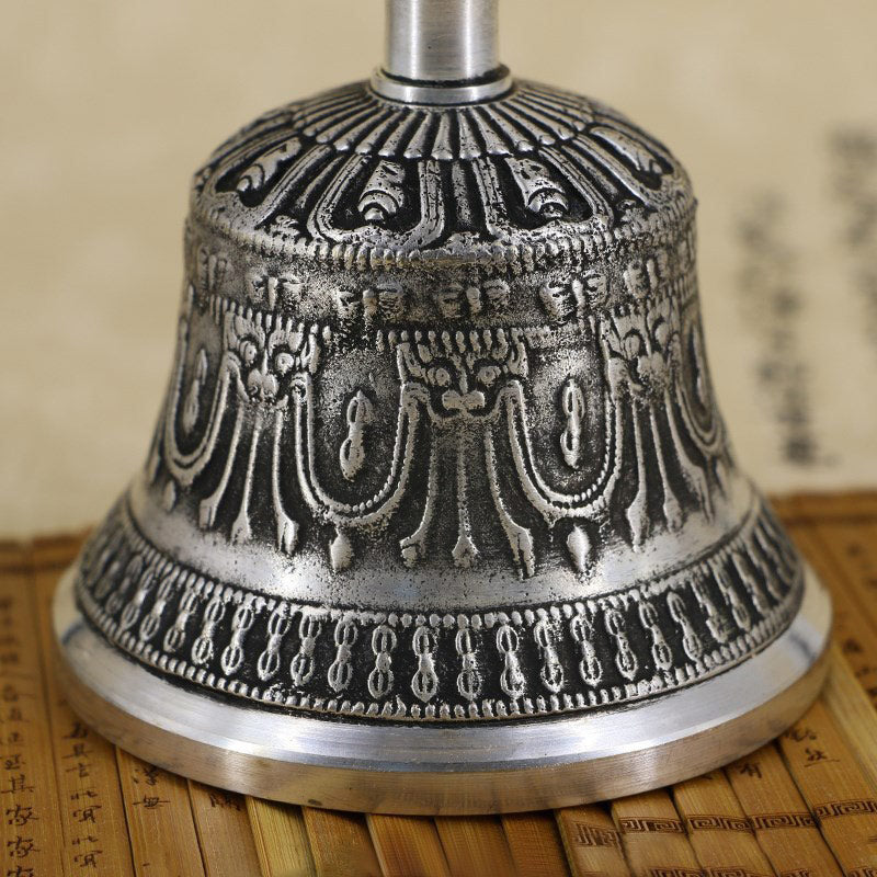 ATELIER-TIBET – Cloche de Méditation et Vajra Dorje | Ensemble Rituel en Cuivre