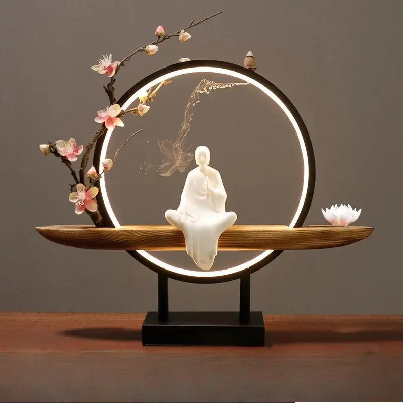 ATELIER-TIBET – Souffle Sakura · Porte-Encens LED Fleur de Cerisier