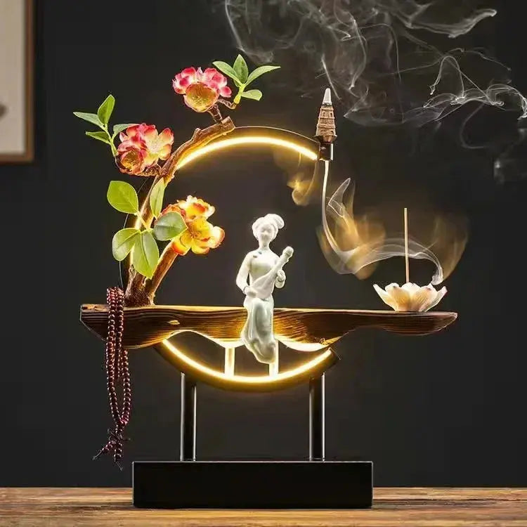 ATELIER-TIBET – Accord Floral · Fontaine d’Encens LED Fleurie