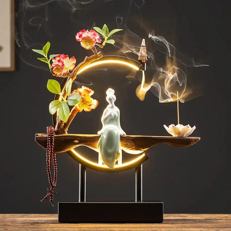 ATELIER-TIBET – Accord Floral · Fontaine d’Encens LED Fleurie
