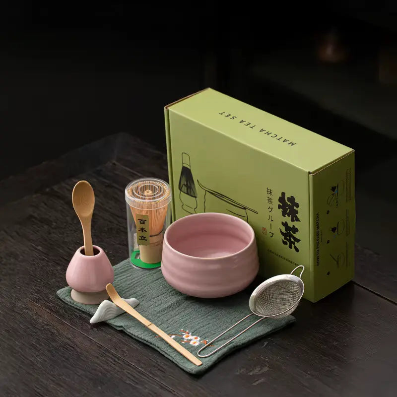 ATELIER-TIBET – Coffret de Préparation Matcha Japonais, Élégance & Rituel