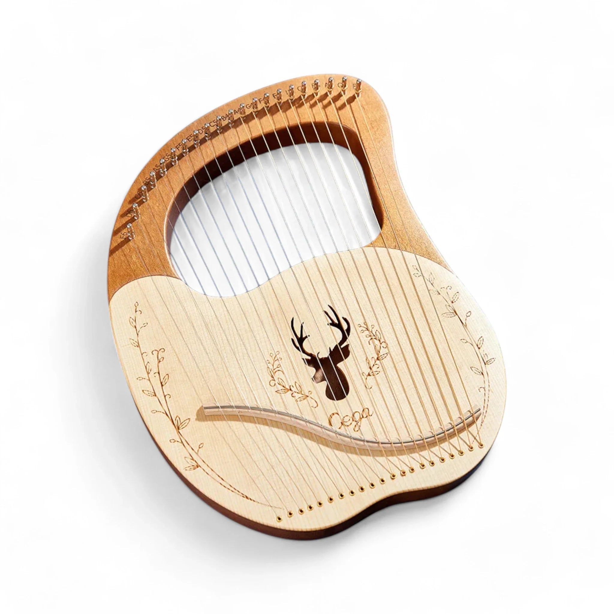 Harpe Lyre Acajou – 16 à 24 Cordes
