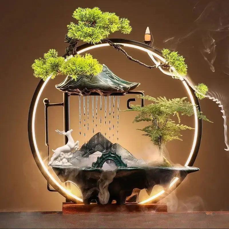 ATELIER-TIBET – Aube Sylvestre · Fontaine d’Encens LED Naturelle