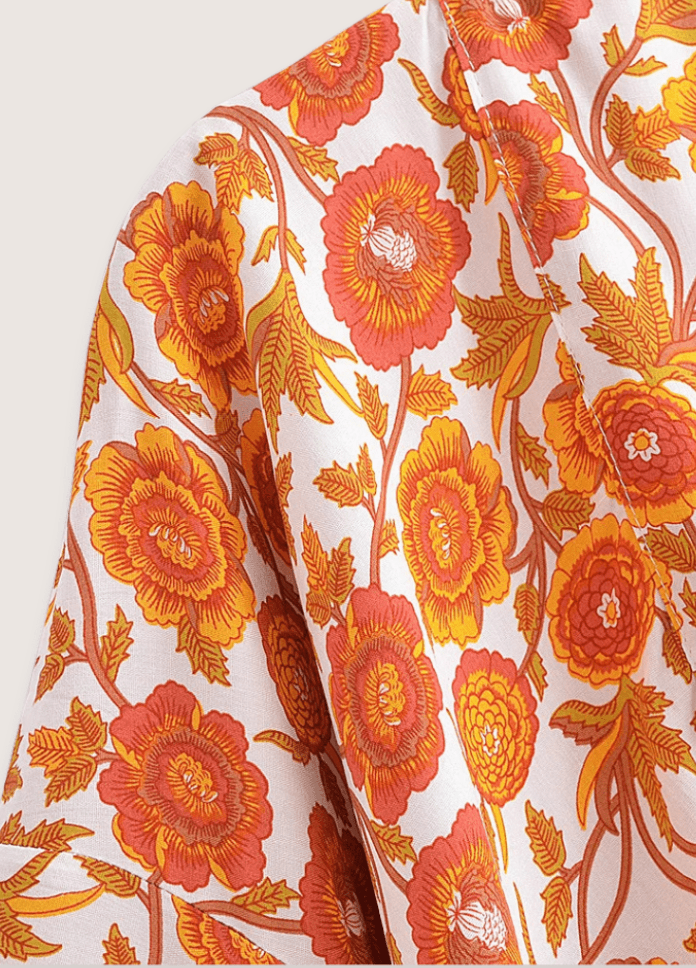 Kimono court femme viscose jaune