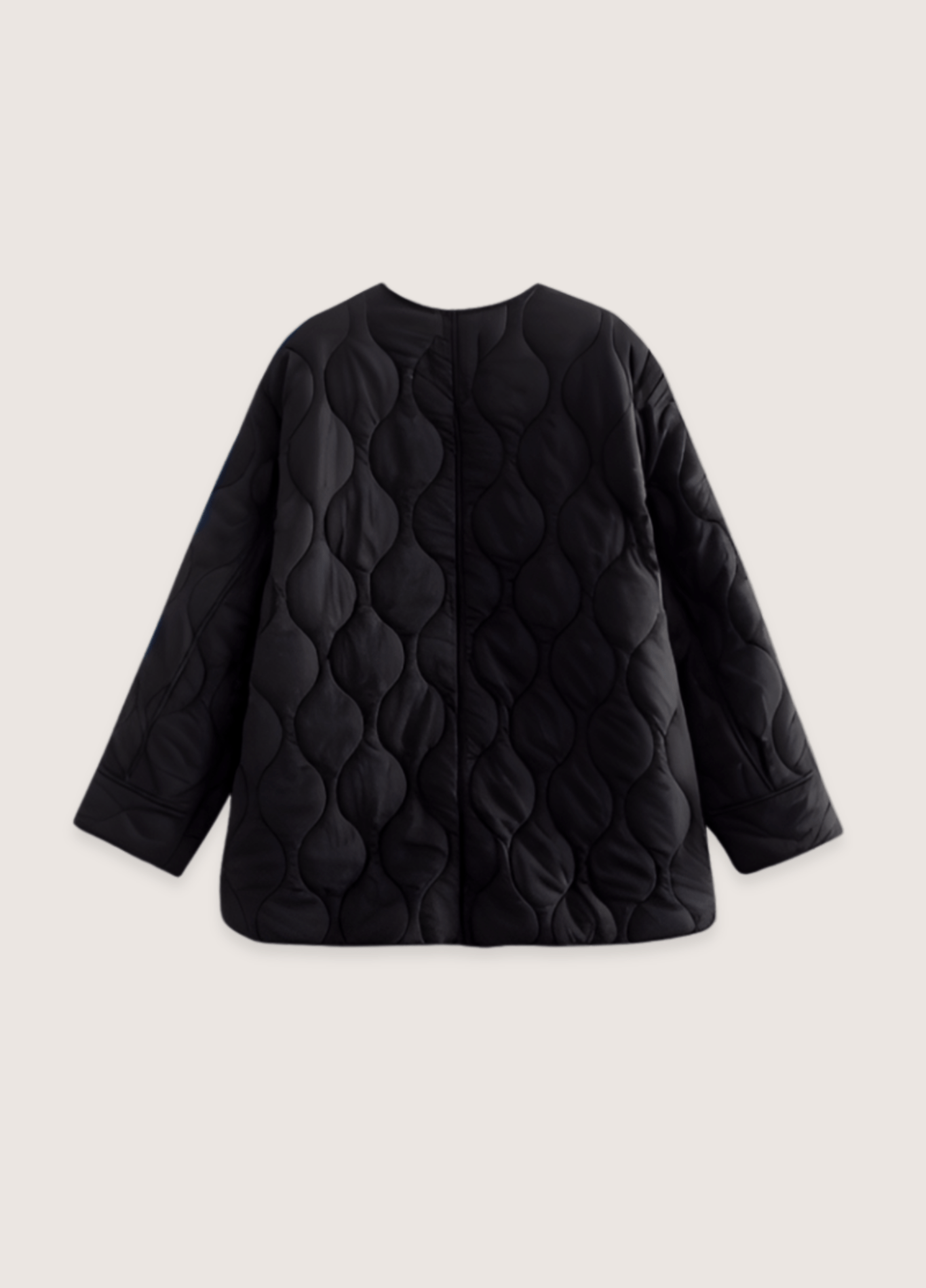 Veste kimono femme uni noir