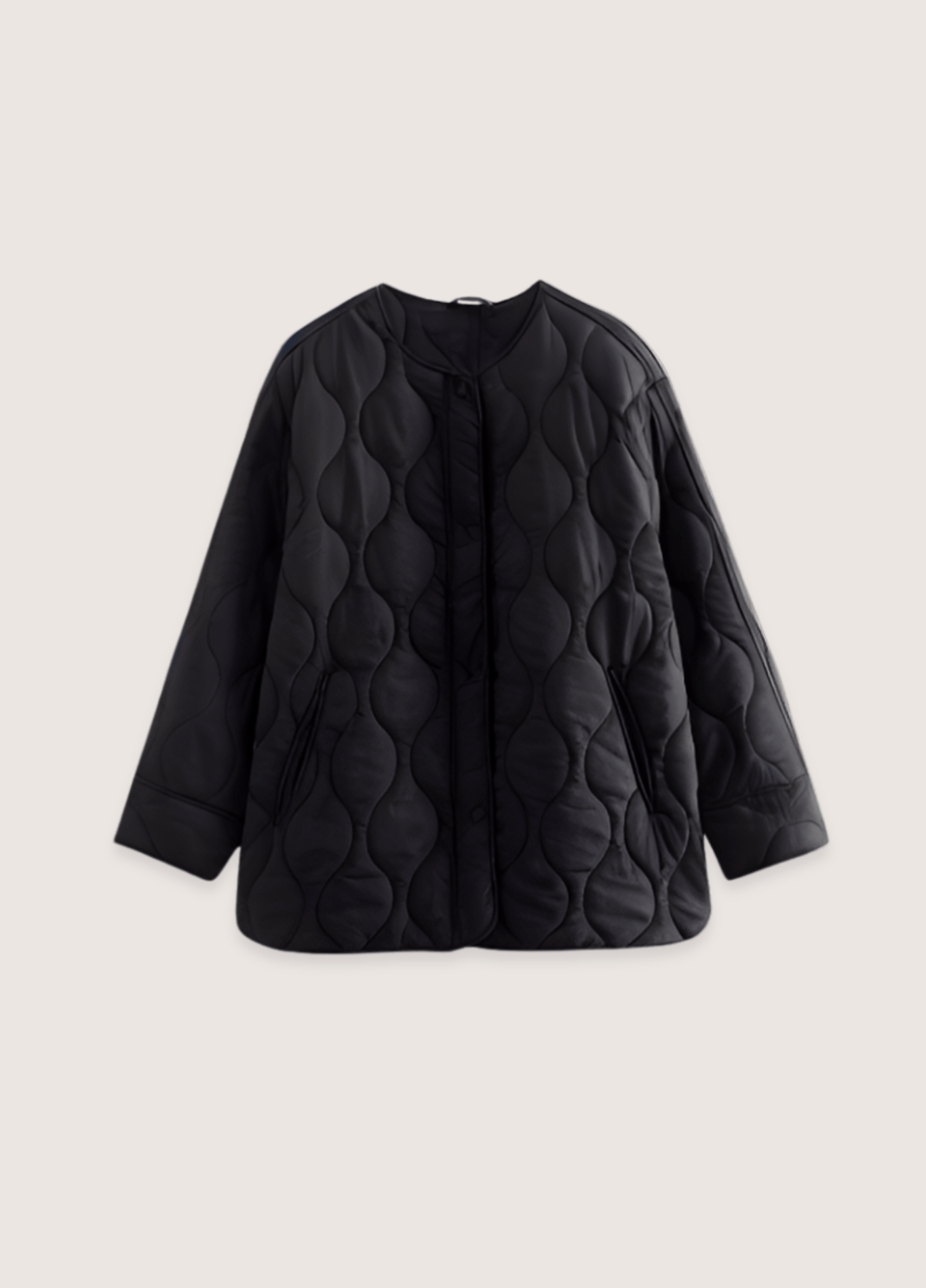 Veste kimono femme uni noir