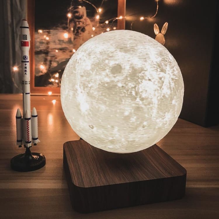 ATELIER-TIBET Lampe Flottante “Notre Système Solaire” – Éclairage Cosmos & Ambiance Relaxante