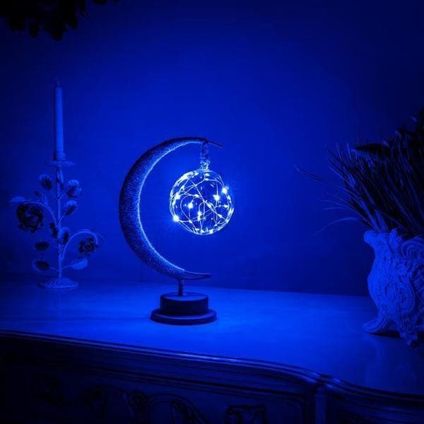 ATELIER-TIBET – Lampe Lune en Corde de Chanvre – Ambiance Naturelle & Luminance Douce