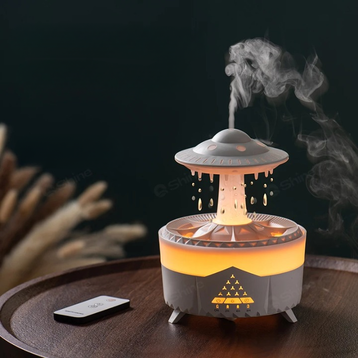ATELIER-TIBET Lampe Zen + Humidificateur d’air à gouttes d’eau — Lumière & Bien-être