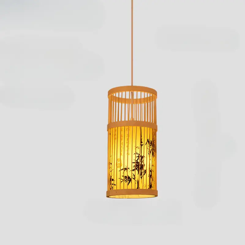 ATELIER-TIBET – Lanterne Japonaise Traditionnelle en Bambou