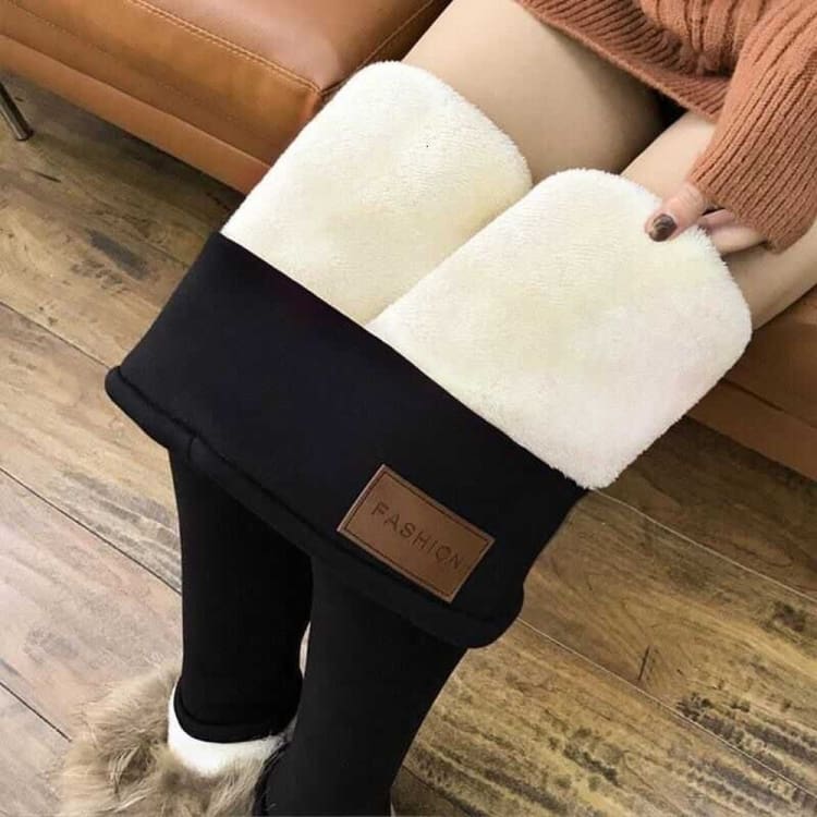 ATELIER-TIBET – Legging d’Hiver Doublé Polaire Confort & Chaleur
