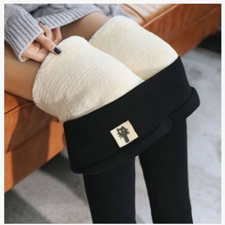 ATELIER-TIBET – Legging d’Hiver Doublé Polaire Confort & Chaleur