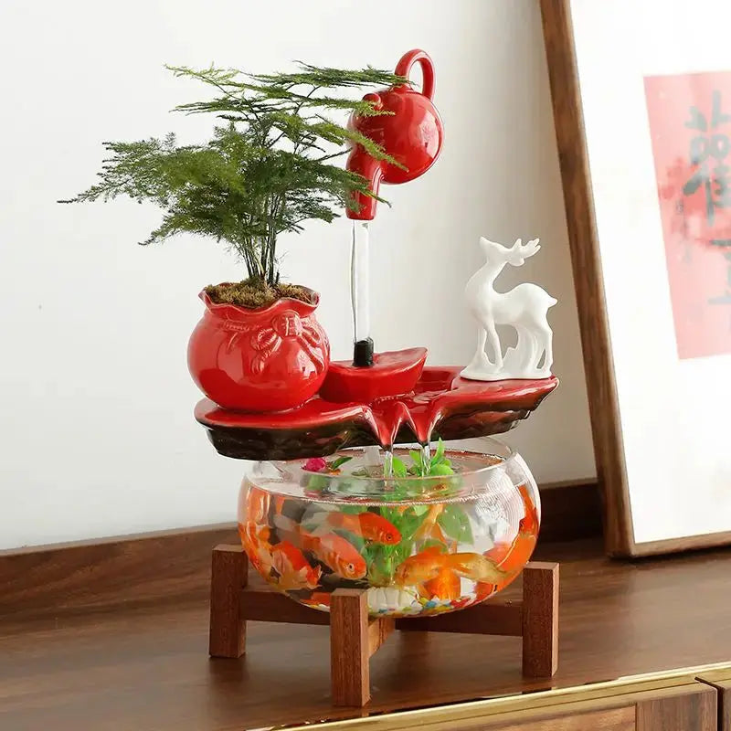 ATELIER-TIBET – Onde d’Abondance · Fontaine d’Encens LED Aquatique